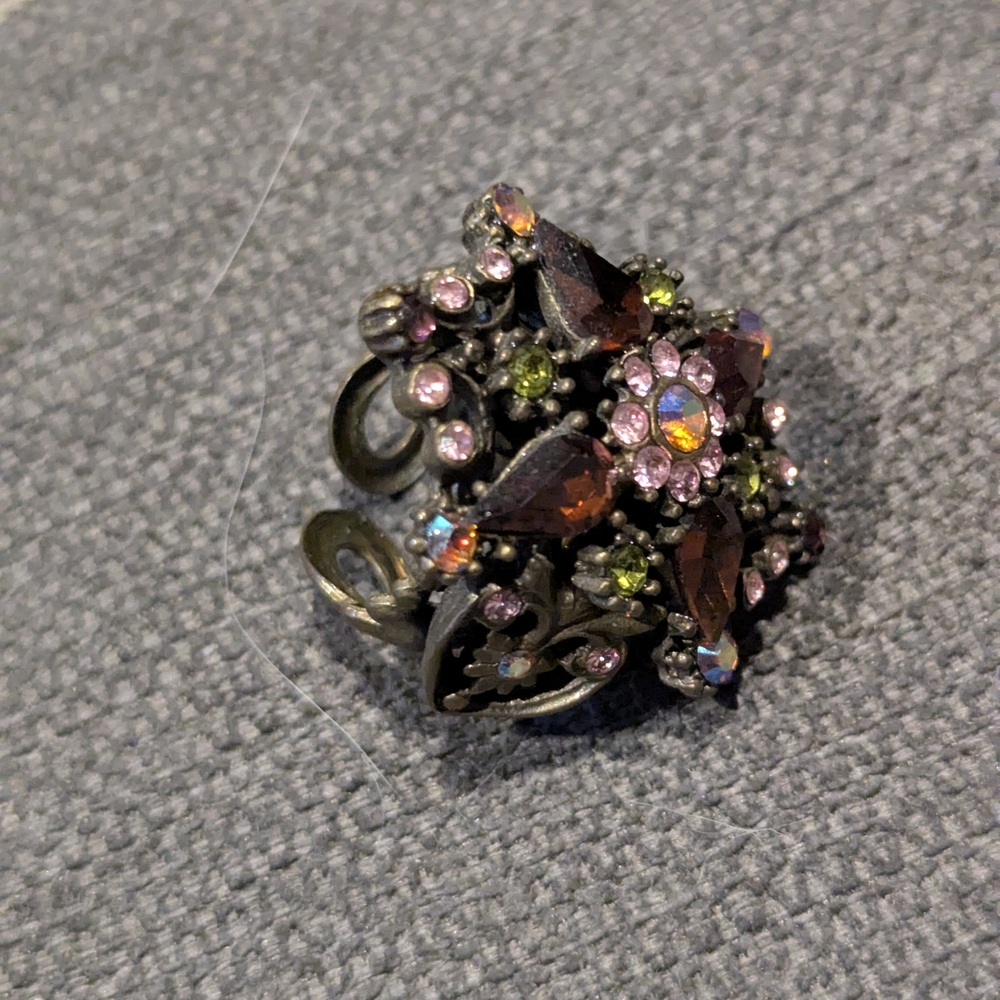 Elegant Multicolor Statement Ring - image 2